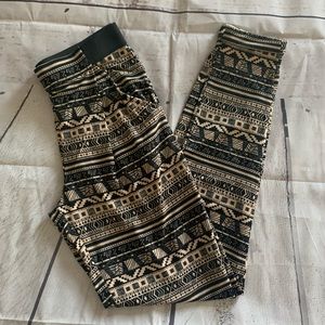 Iris Los Angeles pants brown and black With a pattern size S